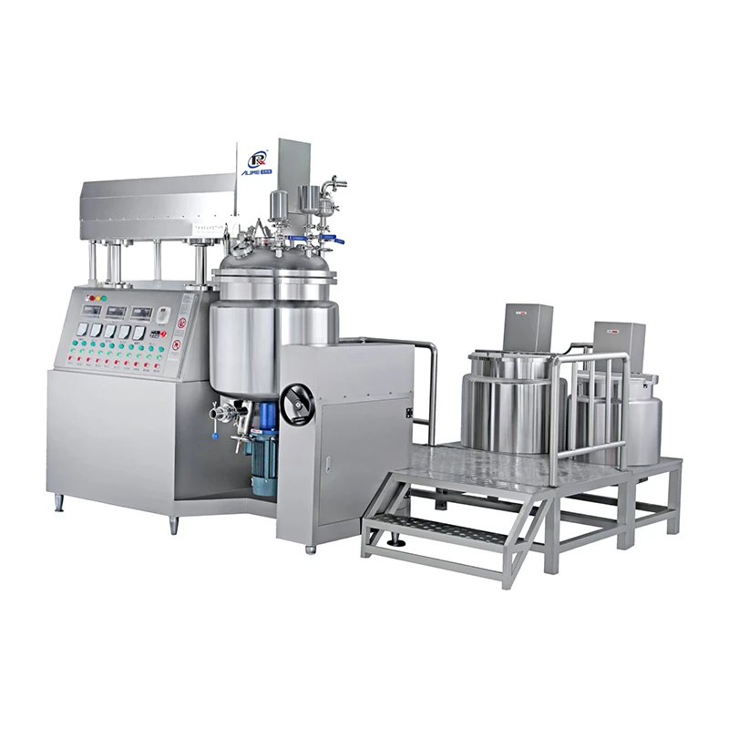 Bottom Homogenizer Vacuum Emulsifying Mixer